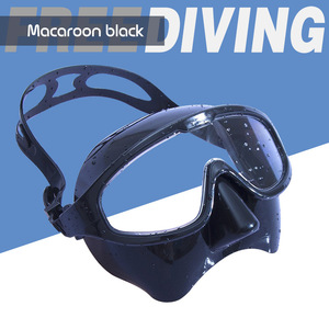 Masque de plongée encadré à une fenêtre, verre trempé 4,0 mm, faible volume, silicone, pour sports nautiques universels - Product Image 5