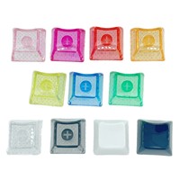 Keycaps XDA personnalisés pour fidget clicker, cadre transparent, couleur macaron, DIY, axe croisé, accessoires de keycap translucides, jouet à presser