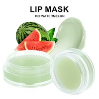 Logo personnalisé Gommage des lèvres au chocolat Masque pour les lèvres à la fraise Marque privée Maquillage Vendeur Baume à lèvres végétalien Hydratant
