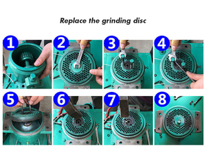 2.5Mm 3Mm 4Mm 5Mm Trang Trại Nhỏ Sử Dụng Thức Ăn Cho Gà Máy Làm Thức Ăn Cho Cá Máy Đùn Viên Để Bán - Product Image 2