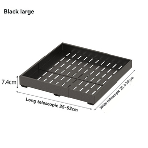 Almacenamiento de cocina fácil de instalar debajo del fregadero cajón organizador estante extensible en todas las direcciones para un ajuste óptimo en la cocina del hogar - Product Image 5