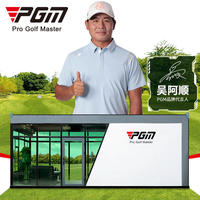 PGM MNQ012 ensemble d'enceinte de simulateur de golf extérieur maison KTV cinéma simulateur commercial maison de golf