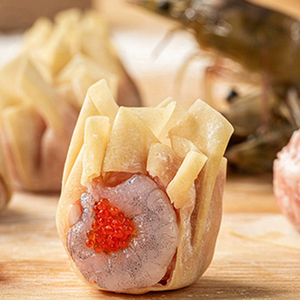 Wonton Artigianali Gourmet con Uova di Pesce e Gamberetti, per Antipasti e Cottura in <span class=keywords><strong>Friggitrice</strong></span> <span class=keywords><strong>ad</strong></span> <span class=keywords><strong>Aria</strong></span> - Product Image 4