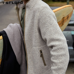 Chaqueta de Sherpa con Capucha para Hombre, Ecológica, Personalizada, para Otoño, Gruesa, Extra Grande, de Forro Polar, Impermeable, Reversible, Antibacteriana y Activa - Product Image 6