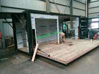 Maßgefertigter Vorgefertigter Container-Shop Tragbarer Einzelhandels-Kiosk Erweiterbarer Container-Laden für Outdoor-Verkaufsstände Villa-Nutzung Modern