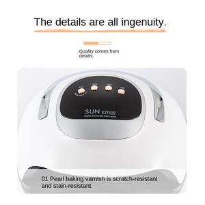 Sunx21max 320W Manicure Machine Met 72 Led <span class=keywords><strong>Lamp</strong></span> Kraal Nieuwe UV Nagel Bakken En Droger 21max Fototherapie <span class=keywords><strong>Lamp</strong></span> Plastic Materiaal - Product Image 3