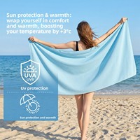 Wholesale customized high-quality large-sized quick drying bath towels, absorbent and warm portable beach bathrobes