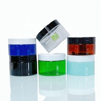 Pots en plastique PCR écologiques sans BPA, mats et givrés, de 9 oz et 12 oz, pour beurre corporel, 250 ml, avec logo personnalisé, pot cosmétique