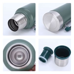 Custom logo 1000ml 1400ml Stainless Steel Vacuum <b>Flask</b> Insulated Thermos Travel Outdoor Sport Water Bottles - Product Image 3