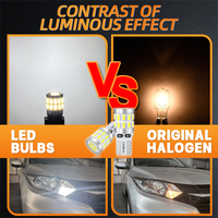 Luces LED para Interior de Coche T10 W5W Canbus Sin Errores, Luz de Matrícula, Lámpara de Techo 194 168 6000K Blanca 12V Venta al por Mayor