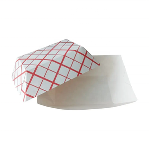 Recycelbare Kraftpapier-Servierkörbe für Pommes Frites, Nachos, Snacks, Hot Dogs, Tacos, BBQ, Popcorn und Partys - Product Image 4
