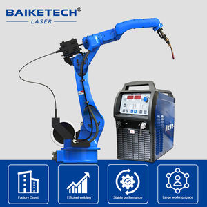 Bras robotique industriel 6 Aixs 6KG 2012mm Machine à souder MIG intégrée Usine de robots de soudage MIG de haute précision pour l'industrie MIG - Product Image 2