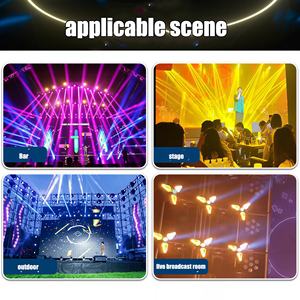 Lumière stroboscopique matricielle à haute luminosité 250W, contrôlée par DMX512, 24x24 <span class=keywords><strong>LED</strong></span> RGB, lumière de scène pour performance, projection stroboscopique, CRI 80 9000K - Product Image 5