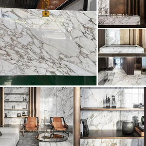 Dalle de marbre Calacatta Gold en vessie de poisson naturelle de luxe pour la décoration de la maison, plan de travail de cuisine, carrelage de sol, meubles de luxe - Product Image 4