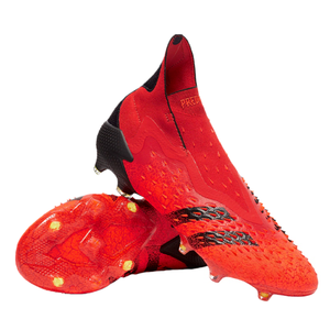 รองเท้าฟุตบอลผู้ชายคุณภาพสูงแบบ <span class=keywords><strong>FG</strong></span> Turf รุ่น <span class=keywords><strong>PREDATOR</strong></span> <span class=keywords><strong>FREAK</strong></span> สำหรับสนามหญ้าจริงและสนามฟุตซอล พื้นรองเท้าด้านในทำจากยาง ดีไซน์ใหม่ - Product Image 1