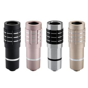 Lente de cámara de teléfono para <span class=keywords><strong>iPhone</strong></span> y Android, Zoom <span class=keywords><strong>12X</strong></span>, lente de teléfono móvil con trípode y Clip para la mayoría de los teléfonos inteligentes - Product Image 5