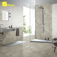 Design de carrelage pour douche de salle de bain