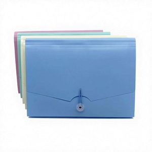 Pochette de rangement A4 à 13 compartiments pour documents, classeur simple, idéal pour examens et matériel scolaire, modèle 1005 - Product Image 1