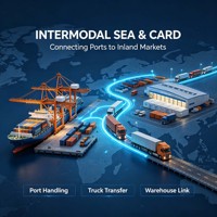 Service de fret maritime LCL pour marchandises diverses, expédition rapide mondiale porte-à-porte, service DDU DDP, agent