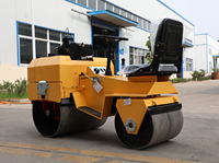 Compacteur vibrant à double tambour de 700 kg avec prix avantageux
