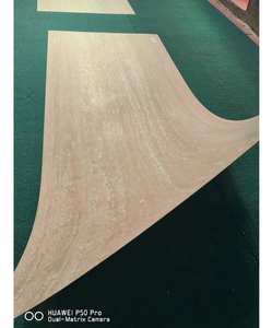 Dalles de travertin romain ultra-minces 5-8 mm polies, écologiques et modernes pour projets de revêtement mural intérieur d'appartements, d'hôtels et de villas - Product Image 2