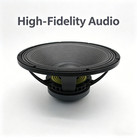 Haut-parleur professionnel AG à ligne de sonorisation avec subwoofer en néodyme, diaphragme en alliage de titane, puissance de sortie 500W, SNR 109dB