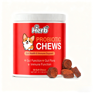 <b>Dog</b> <b>Probiotic</b> Soft Chews <b>for</b> Gut Health & Immune Support Fast Absorption-<b>Dog</b> <b>Probiotic</b> Soft Chews - Product Image 1