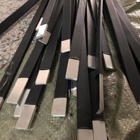32*1*5 ruban de cuivre étamé isolé 2 mètres pour connexion électrique