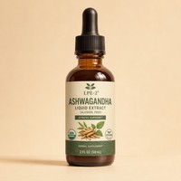 Extrait liquide naturel d'Ashwagandha 5% 10% Withanolides, Withania Somnifera liquide pur LPE-2 pour le soulagement du stress et l'énergie