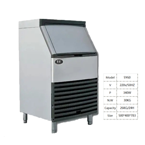 Máquina expendedora de hielo comercial de autoservicio de alta capacidad, máquina para hacer cubitos de hielo con bomba de 220V para restaurantes - Product Image 3