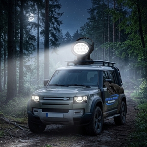 Lámpara de Búsqueda LED Impermeable IP66 con Montaje Magnético, Rotación de 360 Grados, Control Remoto Inalámbrico, para Emergencias Todoterreno, Precio de Fábrica - Product Image 1