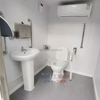 Mobile 4 Stands En Plein Air De Luxe Portable Salles De Bains Remorque Prix Usine Toilettes Remorque Camping Caravane Toilette Fabricants