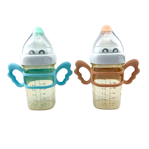 Nouvelle poignée de <span class=keywords><strong>biberon</strong></span> en silicone extensible de qualité alimentaire sans BPA pour l'<span class=keywords><strong>allaitement</strong></span> maternel 2024 - Product Image 1