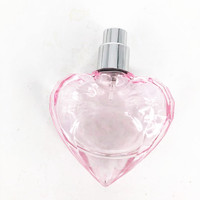 Botol Semprot Parfum Isi Ulang Bentuk Hati 30ml, Sangat Transparan, Kosong, dari Kaca