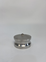 Bouchon anti-poussière Camlock en aluminium de 3 pouces, raccord rapide mâle avec œillet pour réservoir, semi-remorque, pipeline d'huile