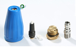 CS <span class=keywords><strong>Quik</strong></span> Kết Nối Vòi Phun Turbo Rửa Xe Áp Suất Cao 3000psi Đầu Súng Nước Xoay - Product Image 3