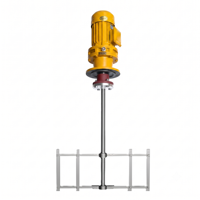 Agitateur vertical en acier au carbone pour cuve de floculation et de sédimentation