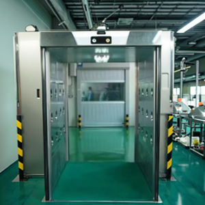 Điện Tử Bụi Miễn Phí Modular Thiết Bị Làm Sạch Di Động Gian Hàng Thông Minh Hệ Thống Hàng Hóa Hàng Hóa Không Khí Tắm Với Cửa Tự Động Phòng Sạch - Product Image 1