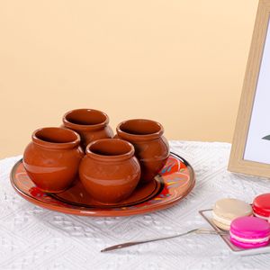 Jarritos De <span class=keywords><strong>Barro</strong></span> Mexicanos Pottery Cocktail Glasses, Mexican Shot Glasses Taco Tuesday Cups for Celebration,Tequila,Margaritas - Product Image 6