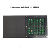 Módulo SMDP3 Personalizado de 192x192 mm, Pantalla LED 3D de Alto Brillo a Todo Color para Video Wall, Ideal para Centros Comerciales, Ascensores y Publicidad Comercial