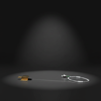 Module laser à fibre pulsée compact 1535 Nm, puissance de crête élevée 1 kW, largeur d'impulsion réglable pour la détection LiDAR