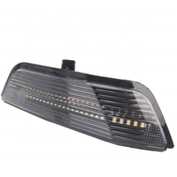 OVOVS Offres Spéciales pièces automobiles lentille de fumée synthé séquentiel clignotant antibrouillard pour Ford Mustang 2015 2016 2017 accessoires