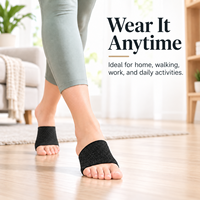 Manchons de soutien de la voûte plantaire en cuivre pour femmes et hommes, bandages de compression élastiques pour les pieds, pour le travail, l'exercice, la marche et l'usage quotidien