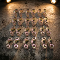 Colliers de serrage fiables en acier inoxydable, sur mesure, forgés, à réduction technique, à bride fendue, pour usage industriel, à tête hexagonale
