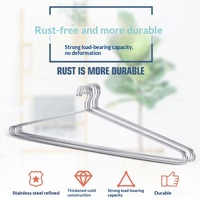 Crochets de suspension robustes en acier inoxydable, conception extra-épaisse et allongée pour sécher les draps et les couettes, résistants à la rouille