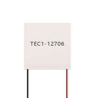 Module Peltier TEC1-12706 40x40x4.0mm, système de refroidissement à eau Peltier pour purificateur d'eau et déshumidificateur