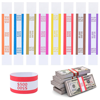 Vente en gros de ruban de cerclage en dollars américains de différentes couleurs ruban de cerclage de billets de banque auto-adhésif ruban de reliure spécifique à la banque