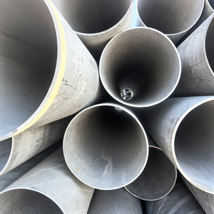 고강도 300 시리즈 스테인레스 스틸 이음매 없는 파이프 대구경 고온 저항 EN 표준 - Product Image 1