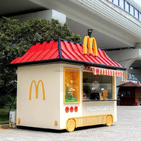 Op Maat Gemaakte Container Huis Food Truck Outdoor Mobiele Food Trailer Ijs Cream Hamburger Food Karren Koffie Restauratie Auto