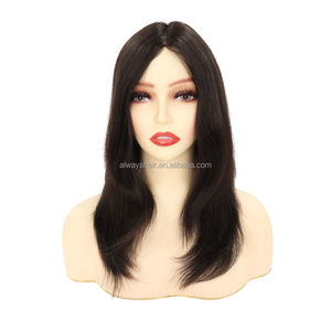 Superiore di seta dei capelli <span class=keywords><strong>Parrucchino</strong></span> Parrucca <span class=keywords><strong>Parrucchino</strong></span> Sistema di <span class=keywords><strong>per</strong></span> Le Donne - Product Image 5